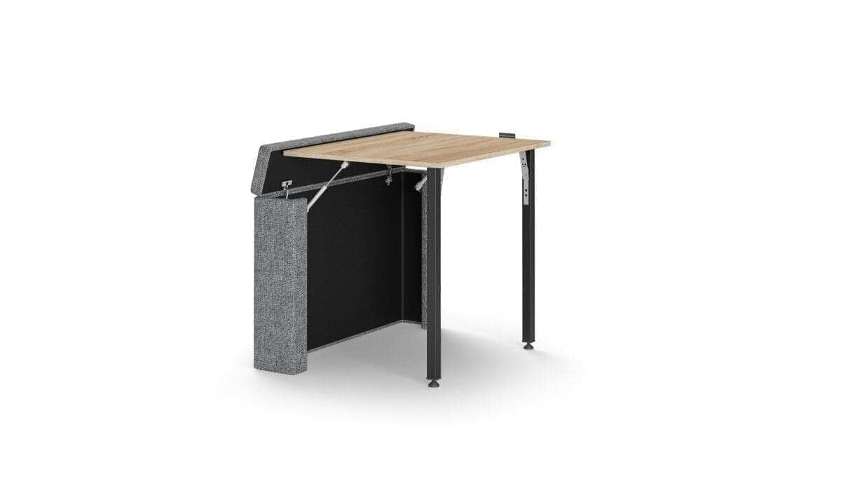 Armrest with desk