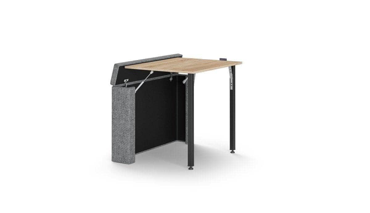 Armrest with desk