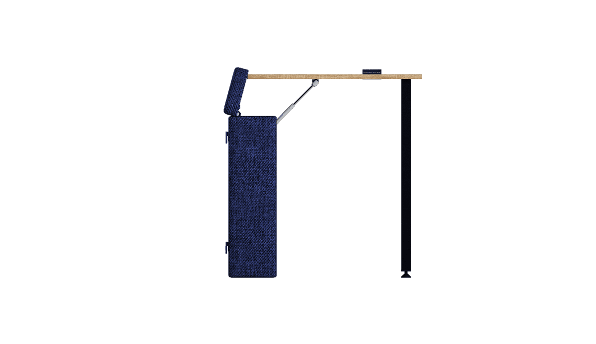 Armrest with desk
