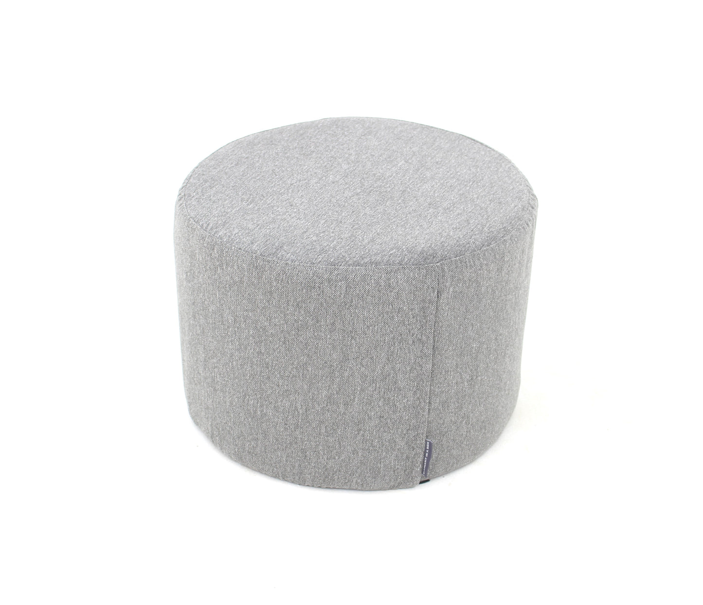 Large Round Ottoman | Pouf, Footrest, Side Table (24in Diameter)