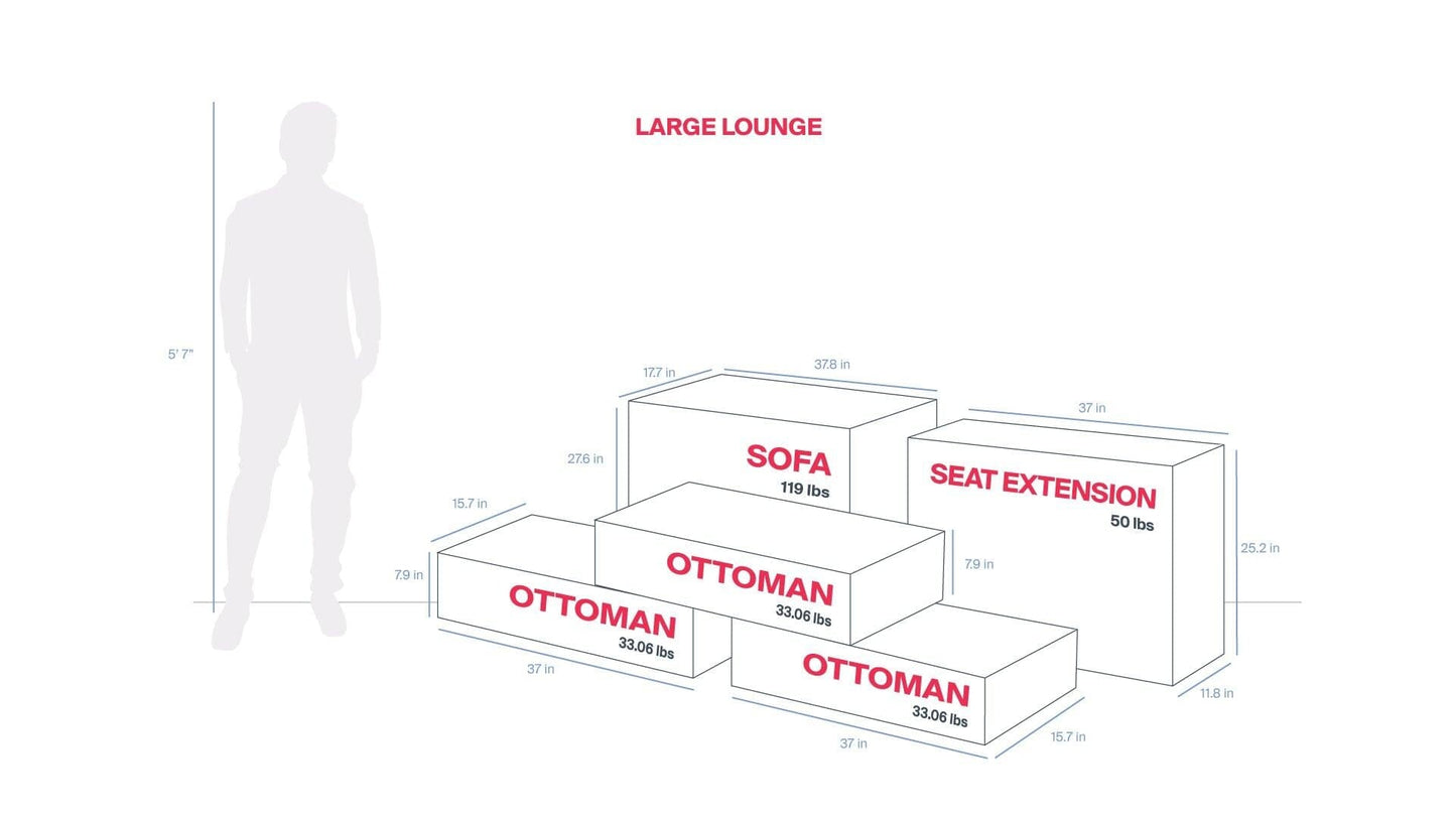 Large Lounge - Elephant in a box