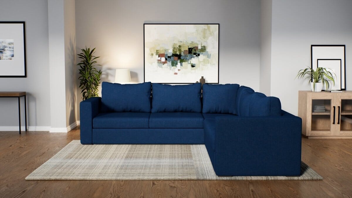 Large L Sectional - Elephant in a box