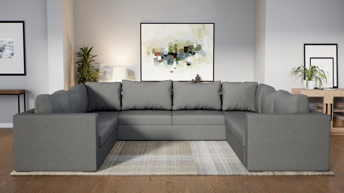 Large U Sectional - Elephant in a box