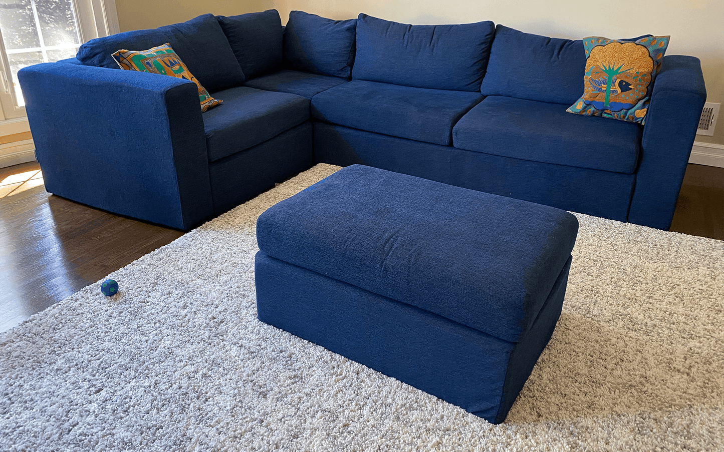Small L Sectional - Elephant in a box