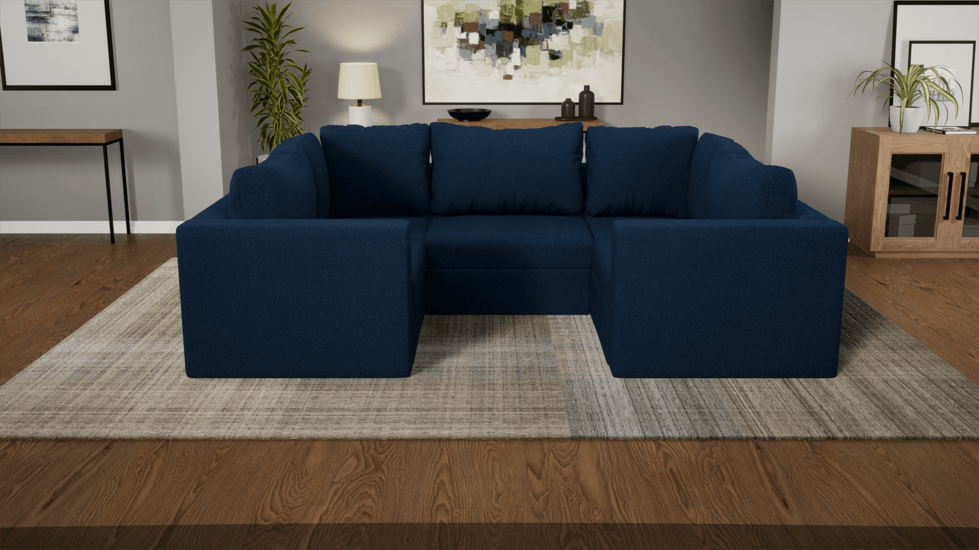 Small u online sectional