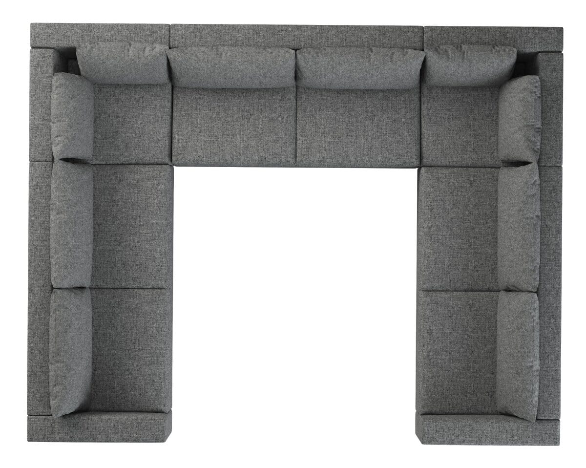 Large U Sectional - Elephant in a box