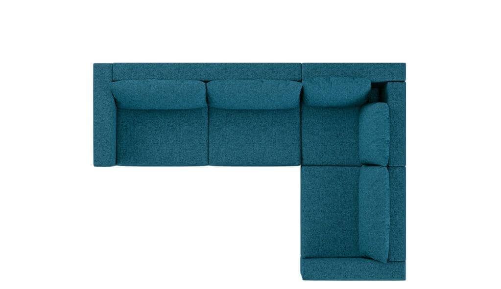 Color Fabric Covers - Small L Sectional