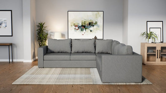 Large L Sectional - Elephant in a box