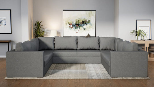 Large U Sectional - Elephant in a box