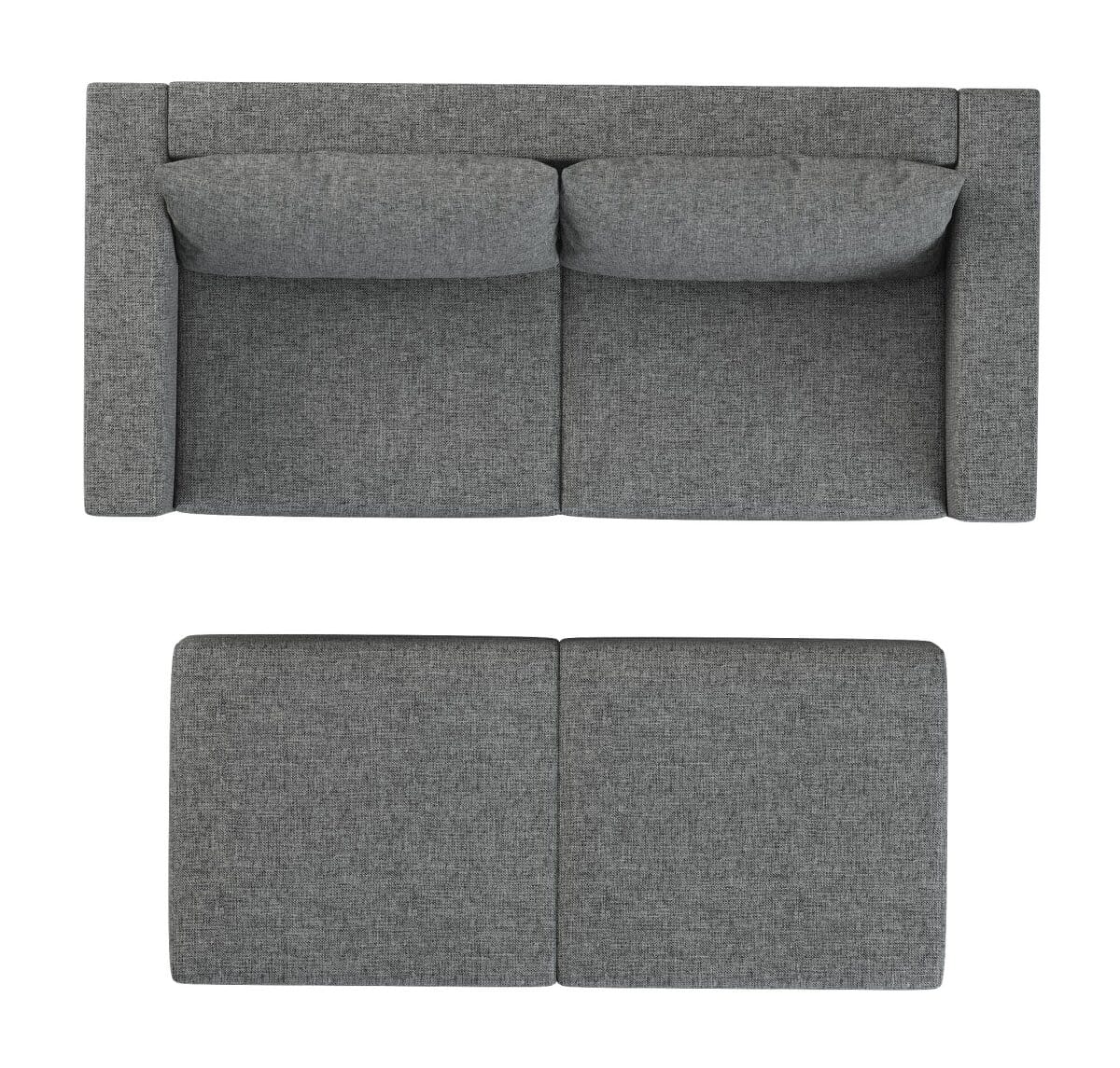 Mini sofa, divanetto apribile Elefant Green